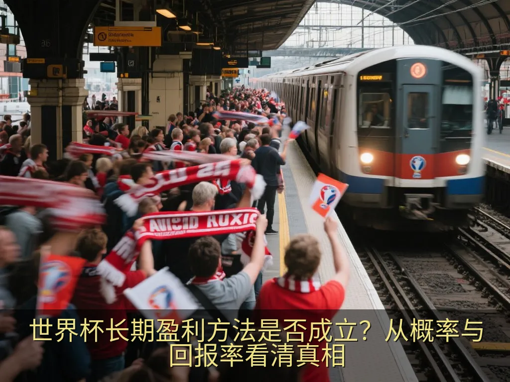 理性分析世界杯赛事风险的简洁信息图风格场景